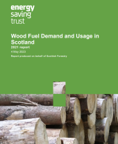 Wood Fuel Demand and Usage in Scotland - 2021 report
